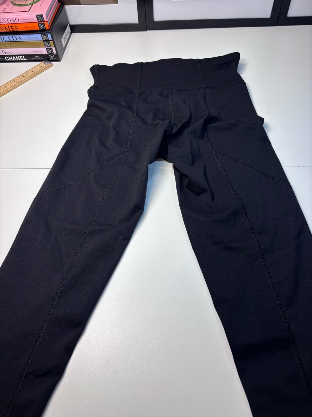 SPANX Black High-Waist Leggings - Picture 13 of 15